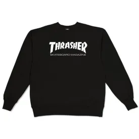 Thrasher Skate Mag Crewneck Black