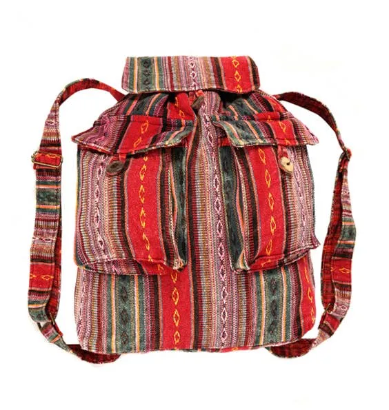 TIBETAN COTTON BOHO BACKPACKS