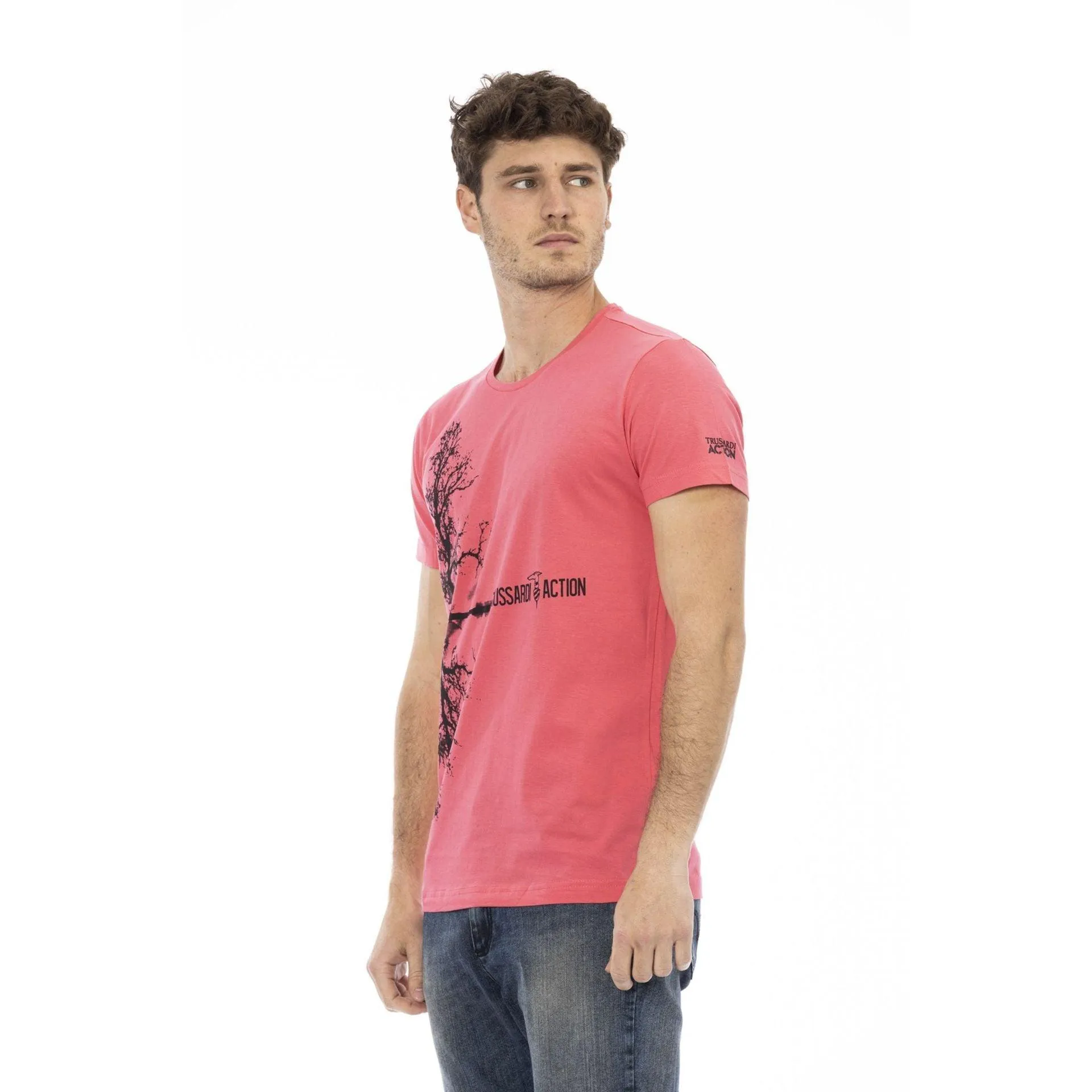 Trussardi Action Men T-shirts - Pink Brand T-shirts