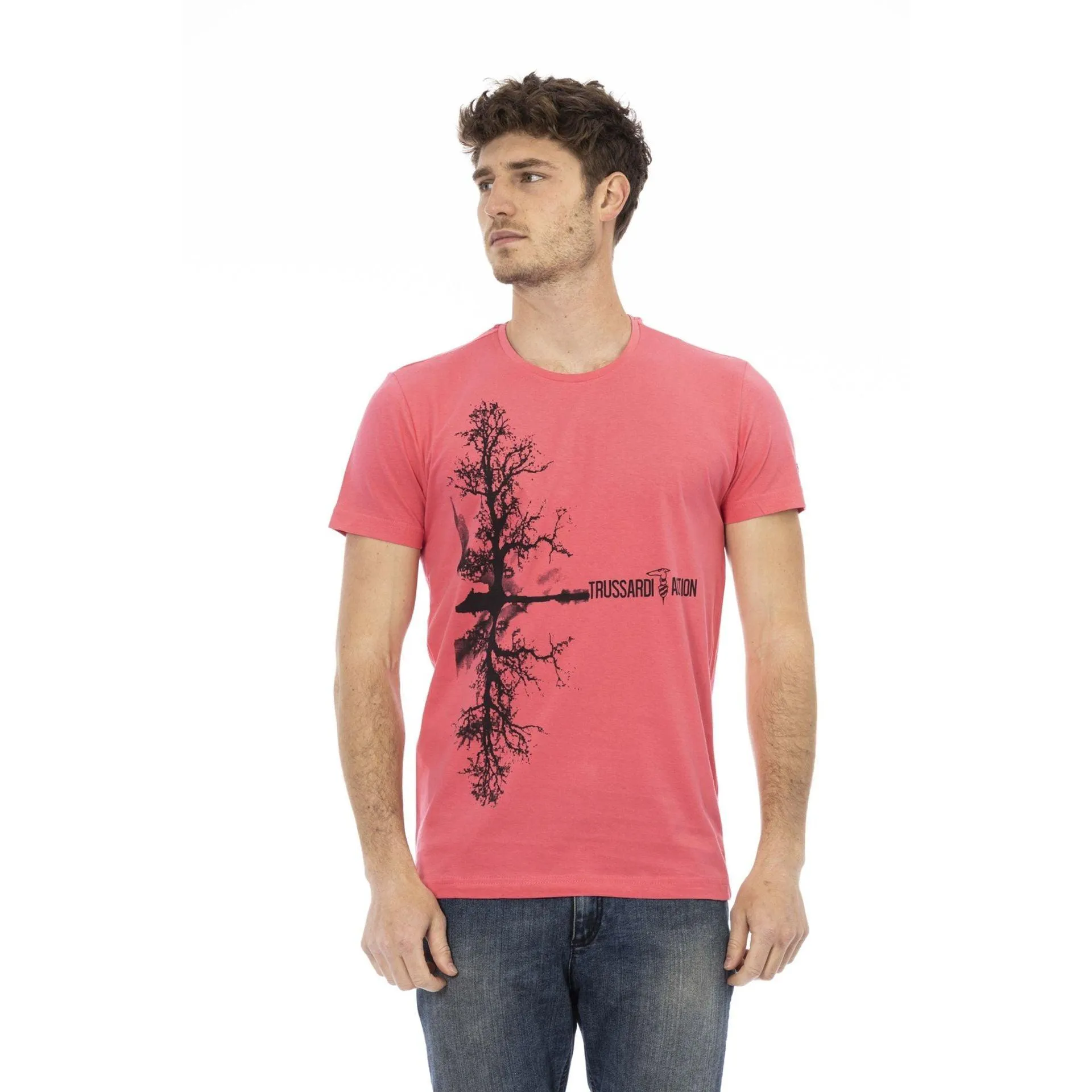 Trussardi Action Men T-shirts - Pink Brand T-shirts