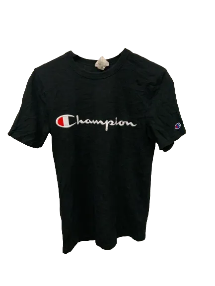 Vintage Black Champion T-shirt X-small