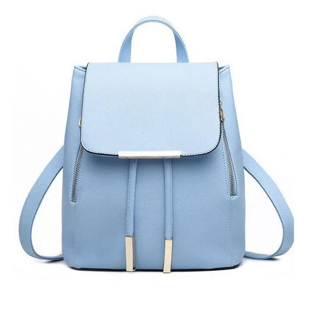 Women Backpack Women Leather Backpacks School bags Travel Shoulder Bag Feminina Satchel Rucksack mochilas coleg