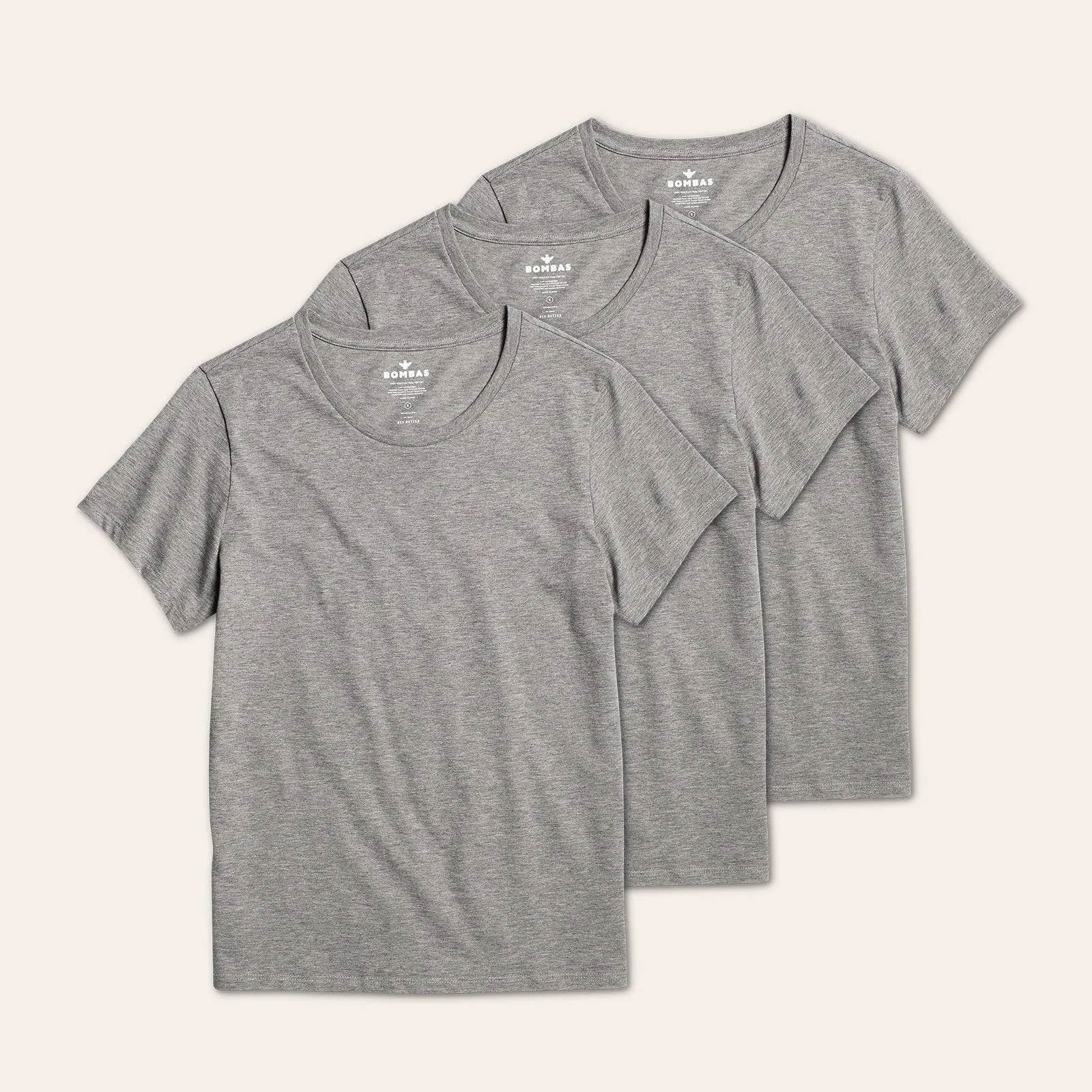 Women's Pima Cotton Crew Neck T-Shirt 3-Pack