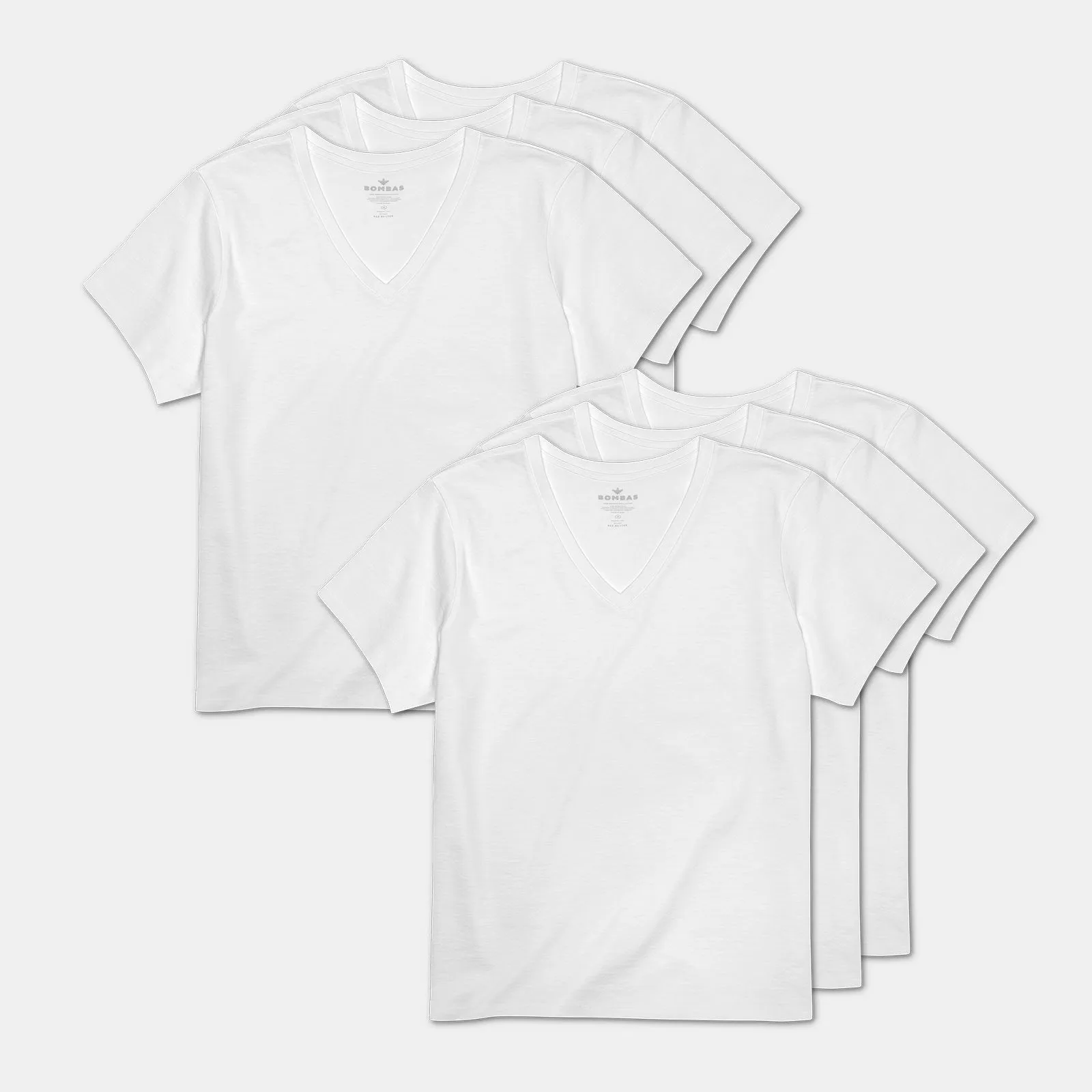 Women's Pima Cotton V-Neck T-Shirt 6-Pack