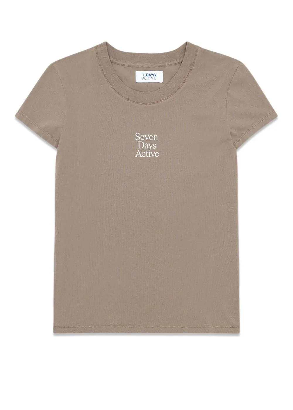 Womens tee - Grey Khaki