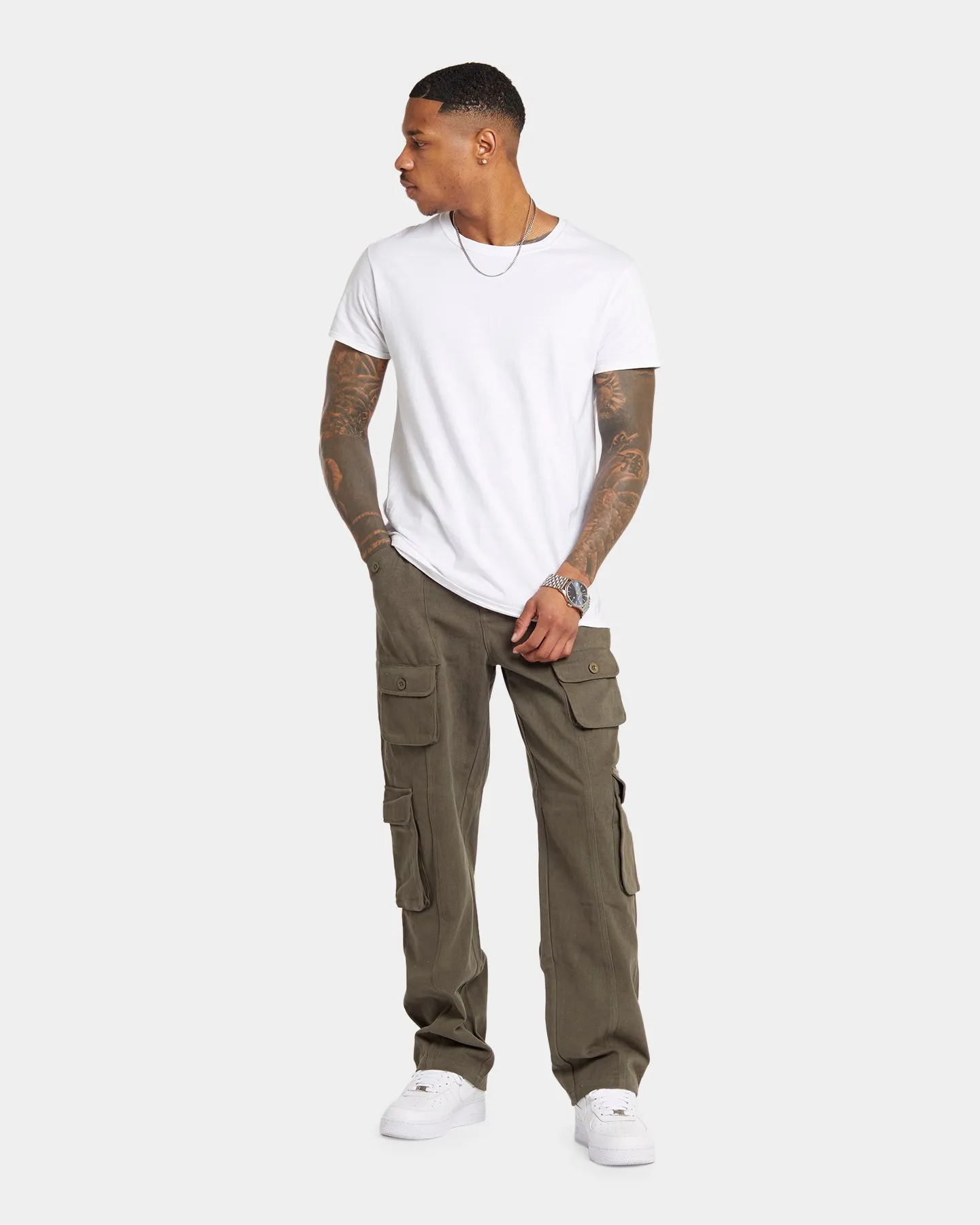 XXIII Nathan Cargo Pant Khaki